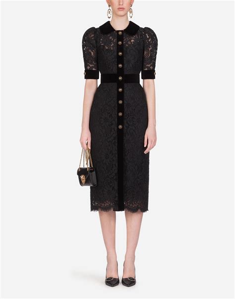 dolce gabbana black hourglass dress b|dolce and gabbana sorrento lace.